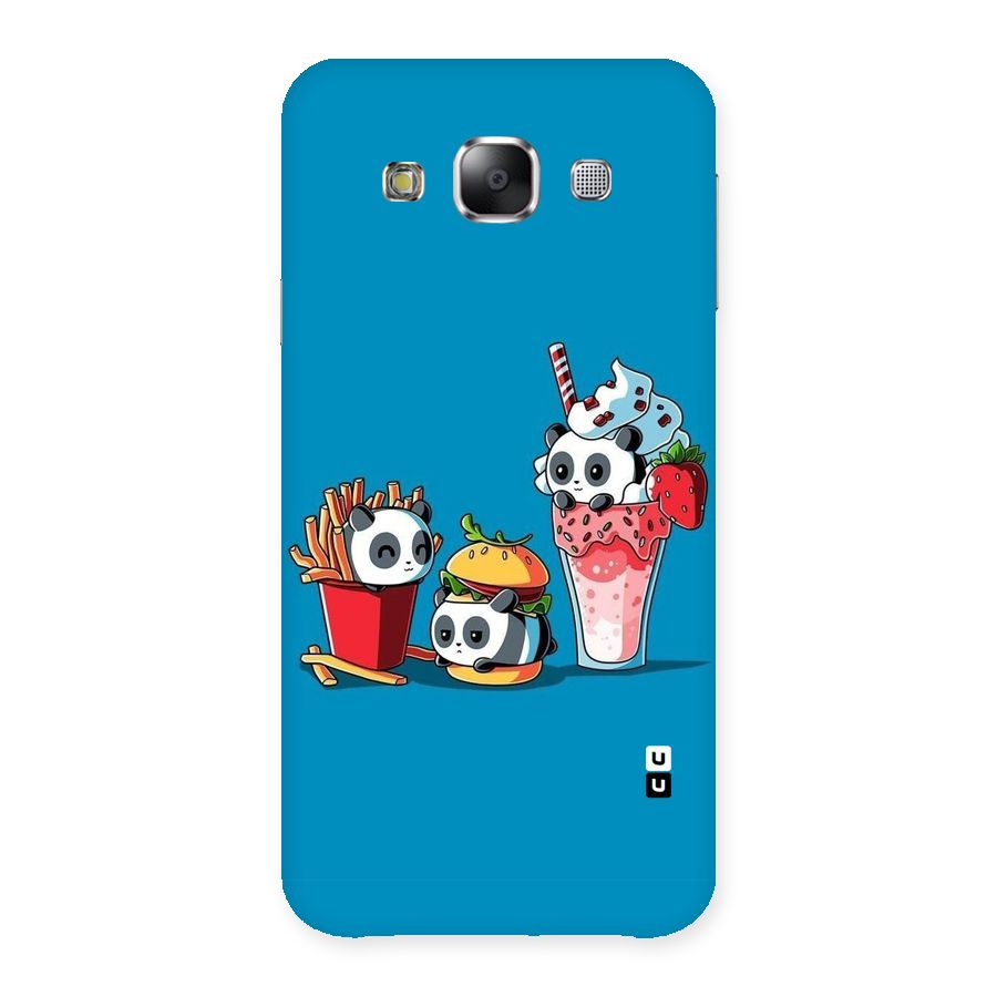 Panda Lazy Back Case for Samsung Galaxy E5