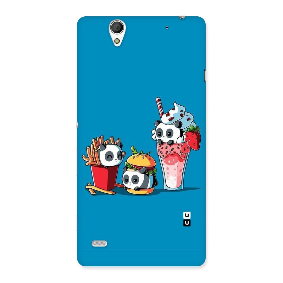 Panda Lazy Back Case for Sony Xperia C4