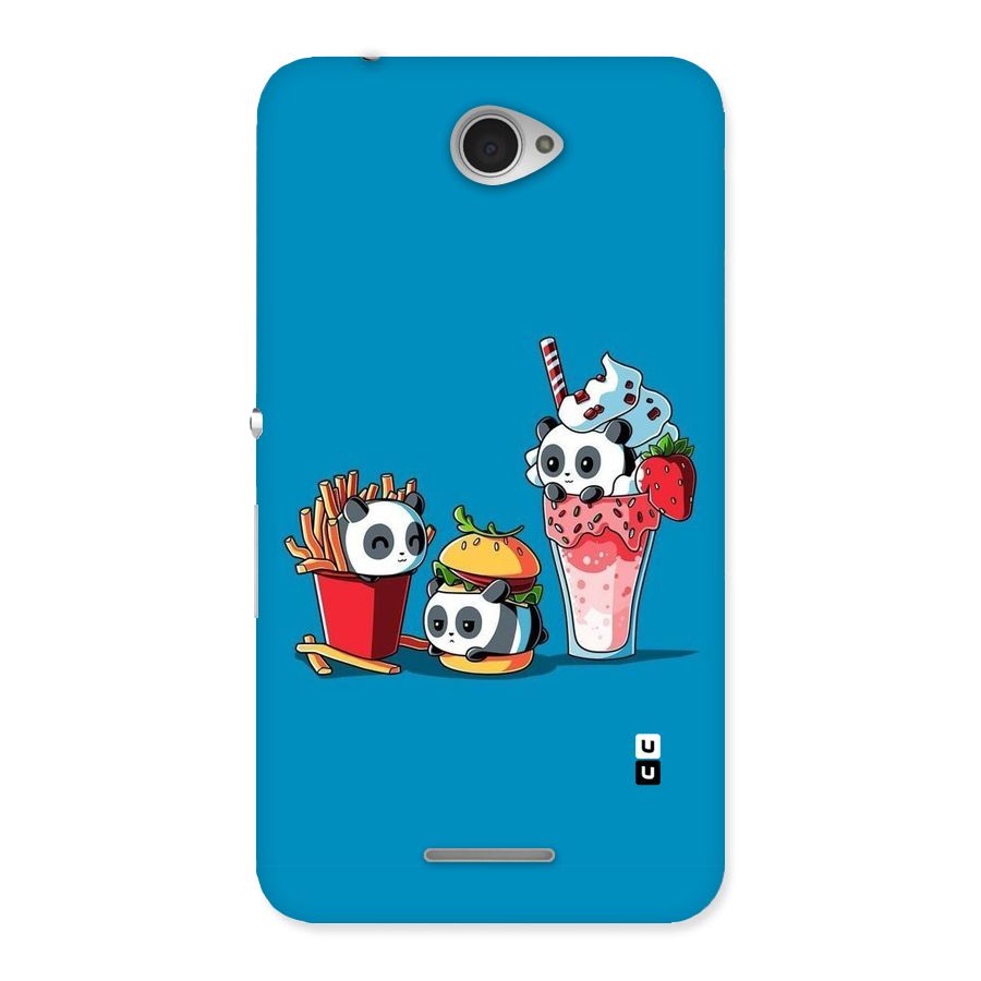 Panda Lazy Back Case for Sony Xperia E4