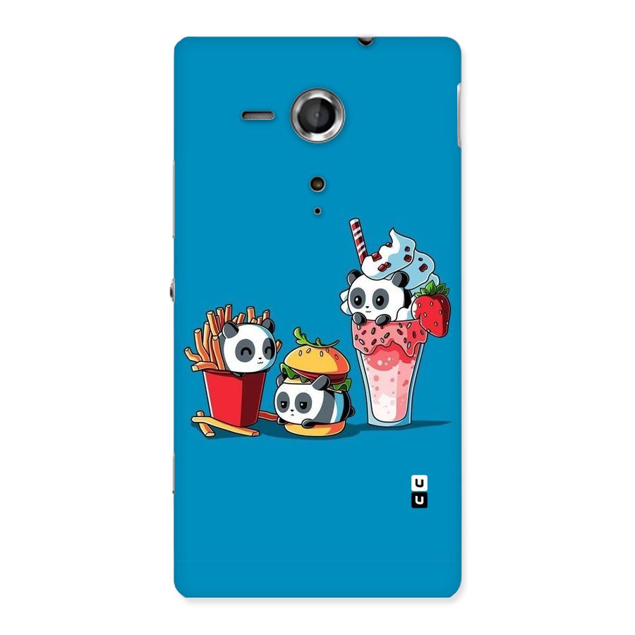 Panda Lazy Back Case for Sony Xperia SP