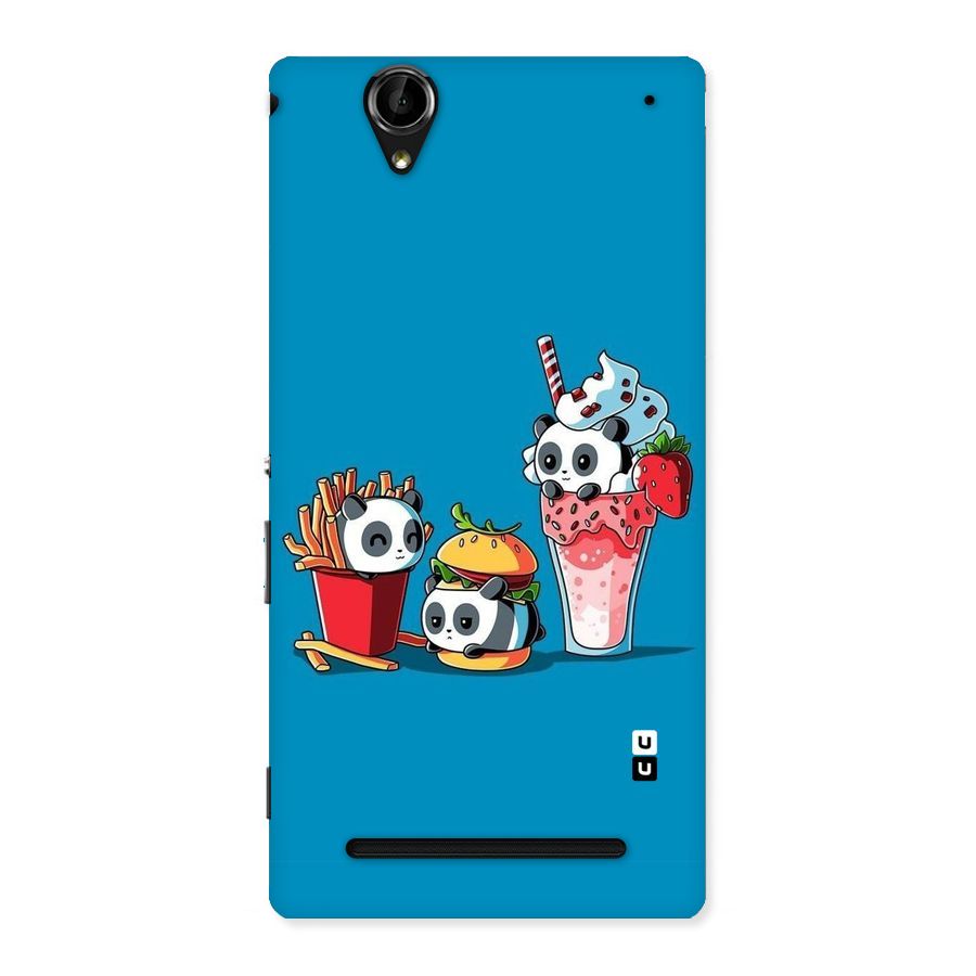 Panda Lazy Back Case for Sony Xperia T2