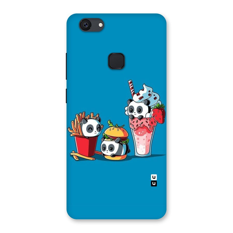 Panda Lazy Back Case for Vivo V7 Plus