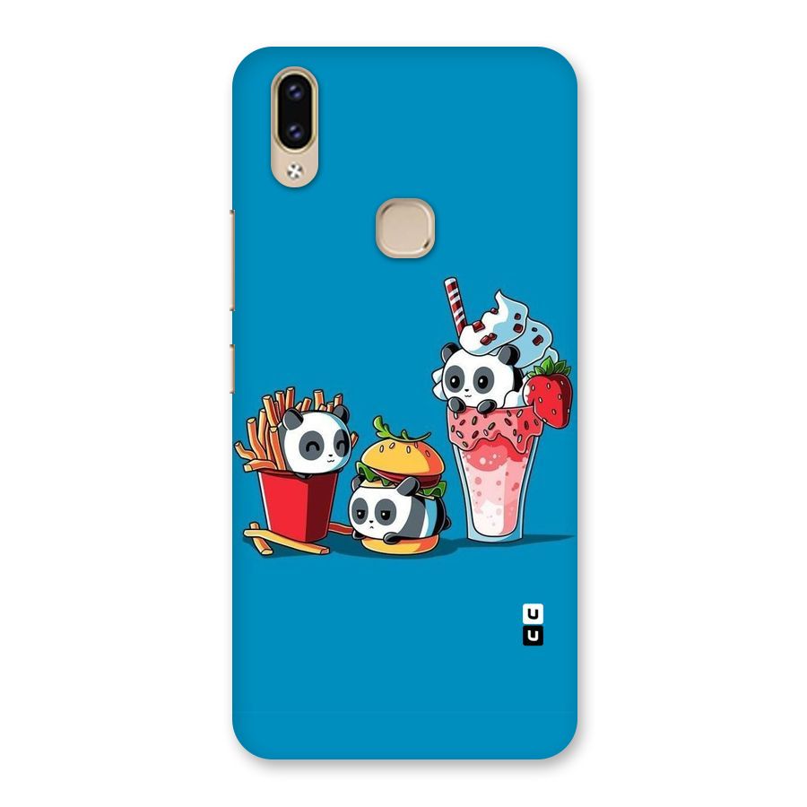 Panda Lazy Back Case for Vivo V9 Youth