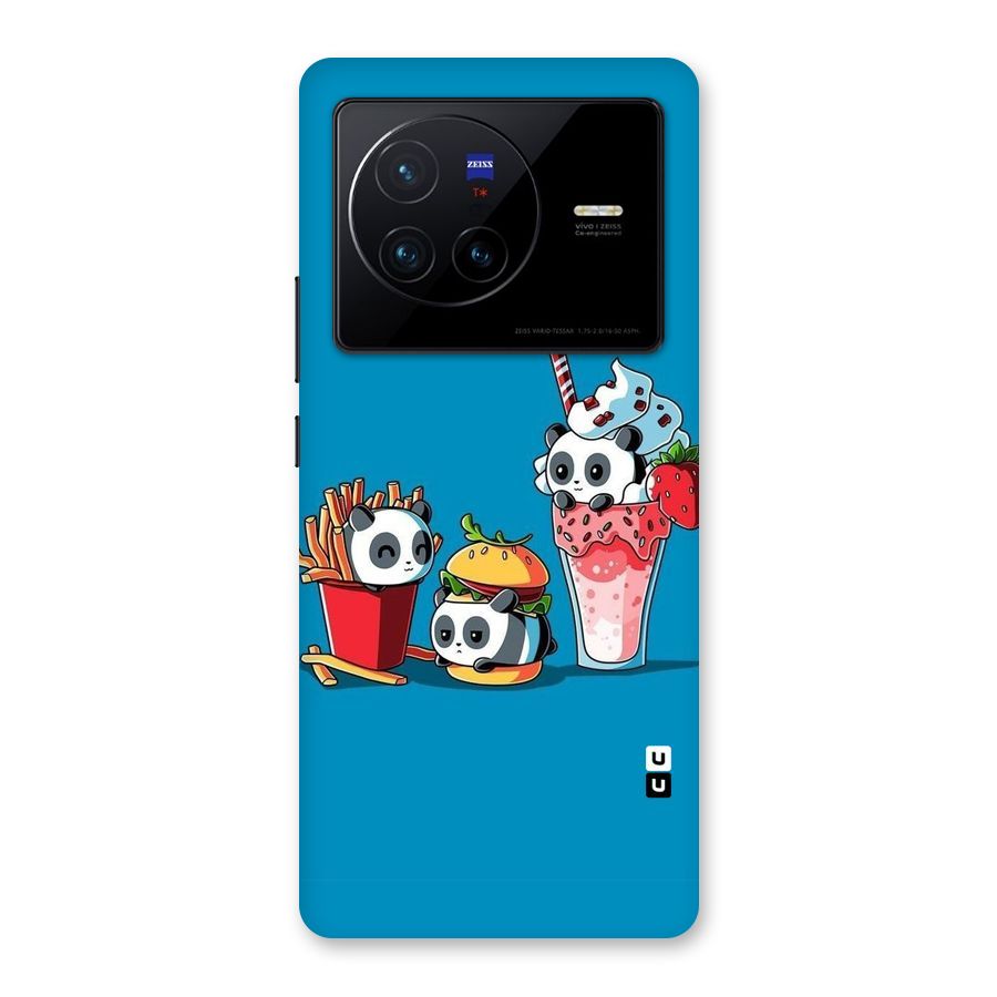Panda Lazy Back Case for Vivo X80
