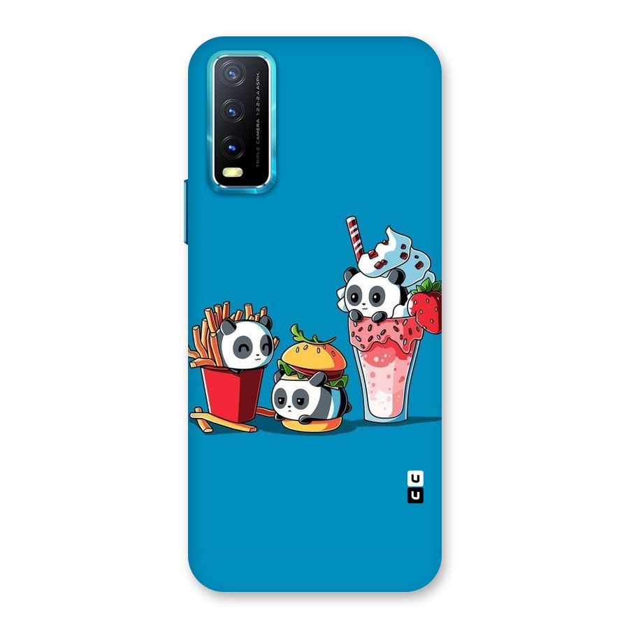 Panda Lazy Back Case for Vivo Y20A