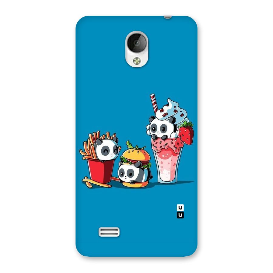 Panda Lazy Back Case for Vivo Y21