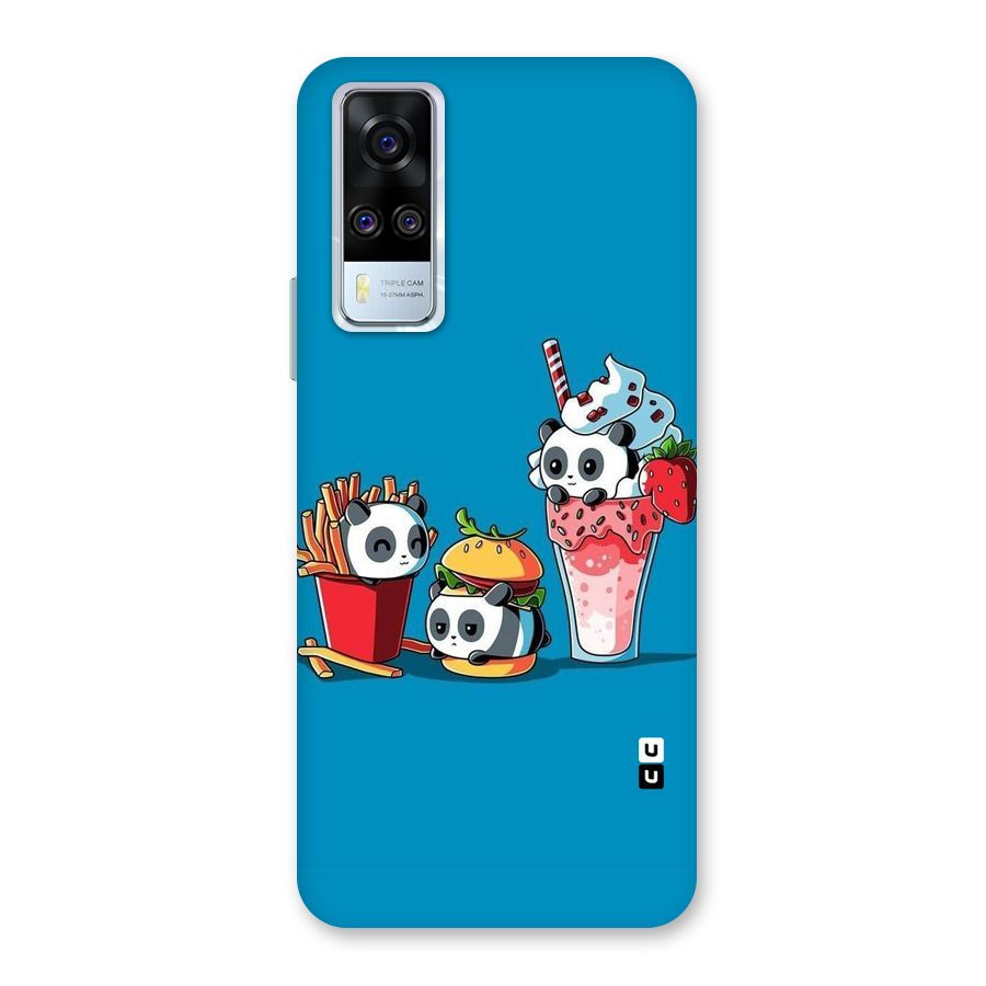 Panda Lazy Back Case for Vivo Y31