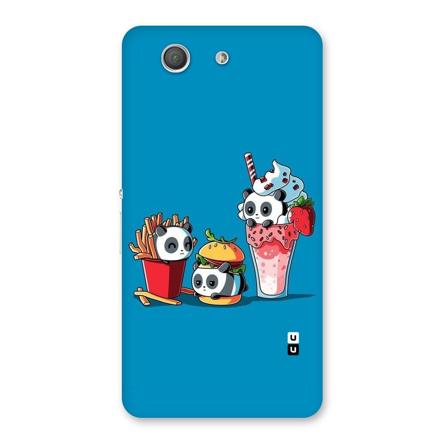 Panda Lazy Back Case for Xperia Z3 Compact