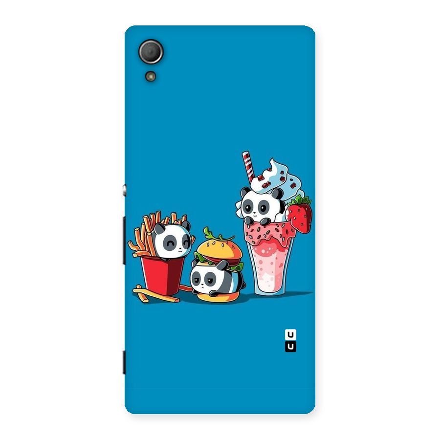 Panda Lazy Back Case for Xperia Z4