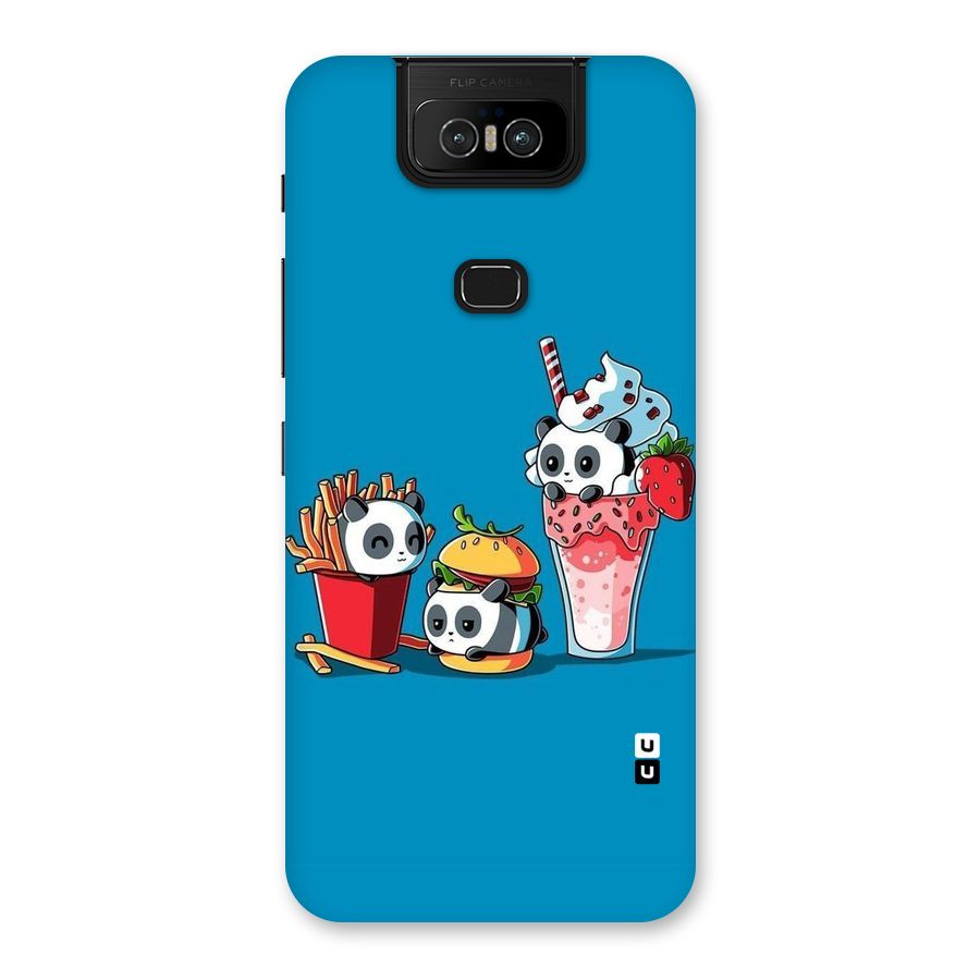 Panda Lazy Back Case for Zenfone 6z
