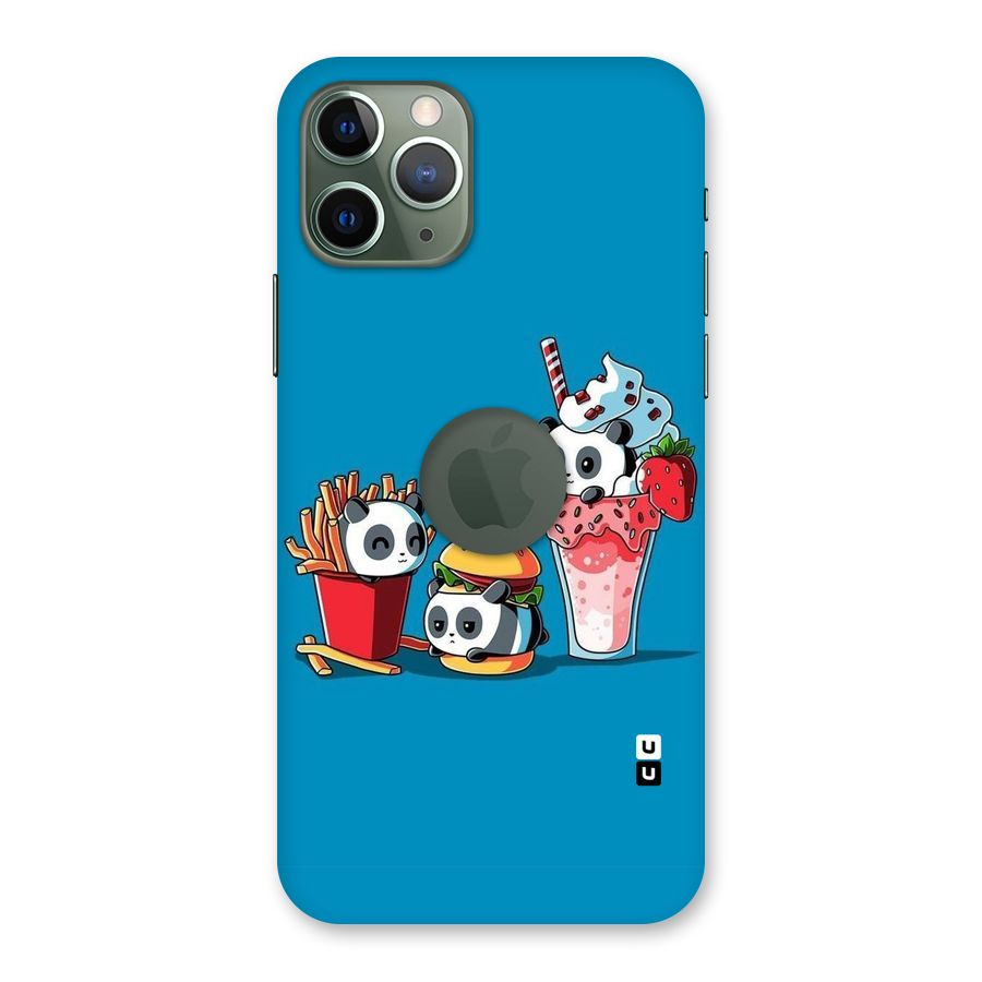 Panda Lazy Back Case for iPhone 11 Pro Logo  Cut