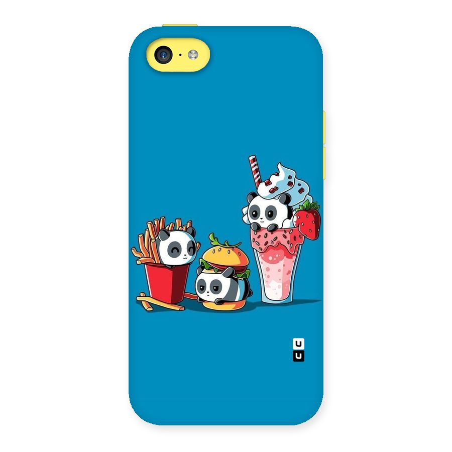 Panda Lazy Back Case for iPhone 5C