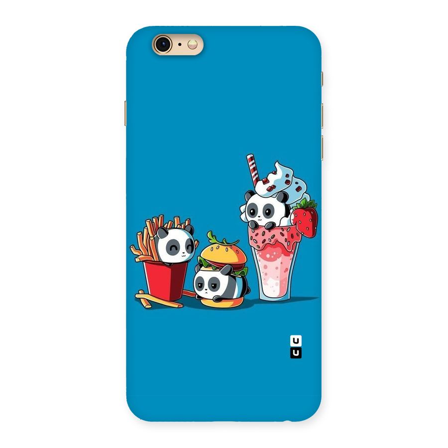 Panda Lazy Back Case for iPhone 6 Plus 6S Plus