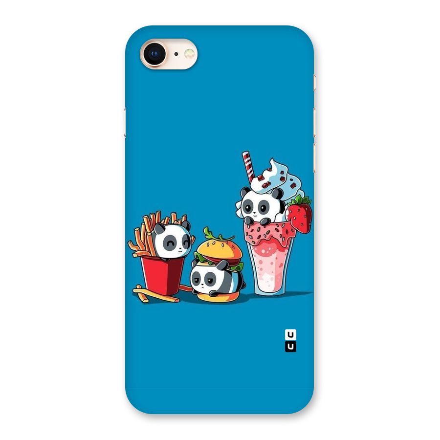 Panda Lazy Back Case for iPhone 8