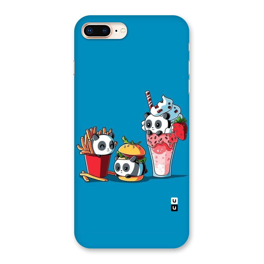 Panda Lazy Back Case for iPhone 8 Plus