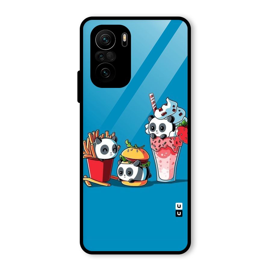 Panda Lazy Glass Back Case for Mi 11X Pro