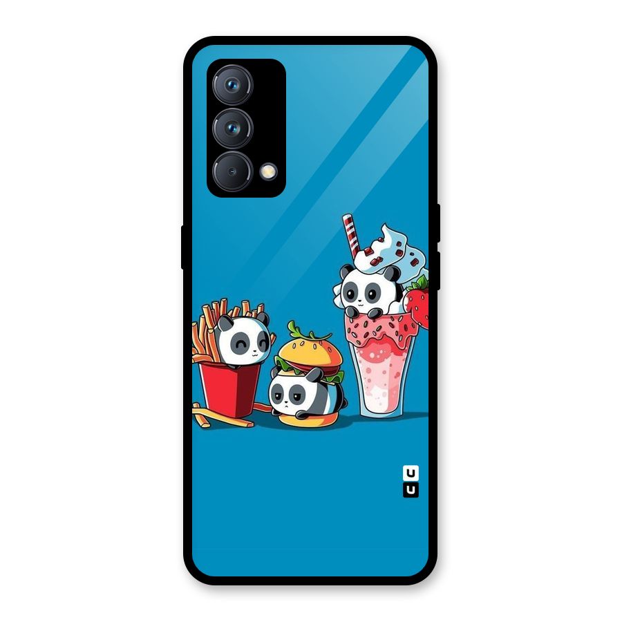 Panda Lazy Glass Back Case for Realme GT Master Edition