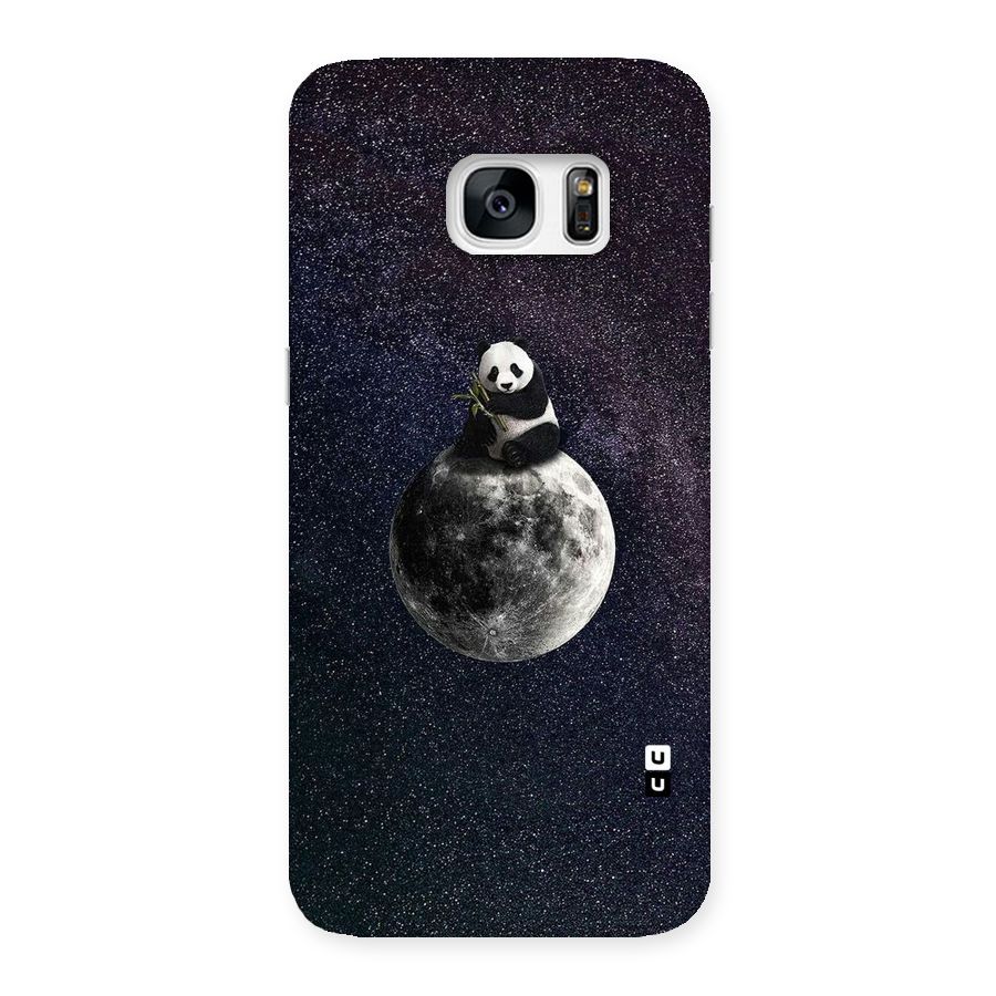 Panda Space Back Case for Galaxy S7 Edge