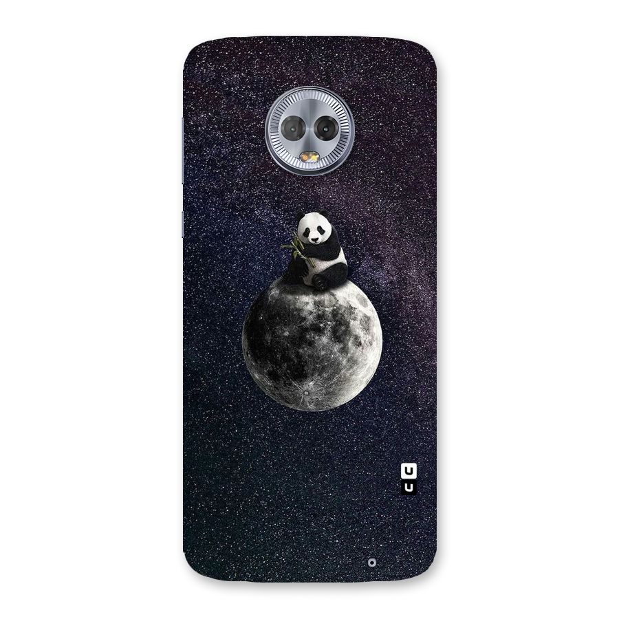 Panda Space Back Case for Moto G6 Plus