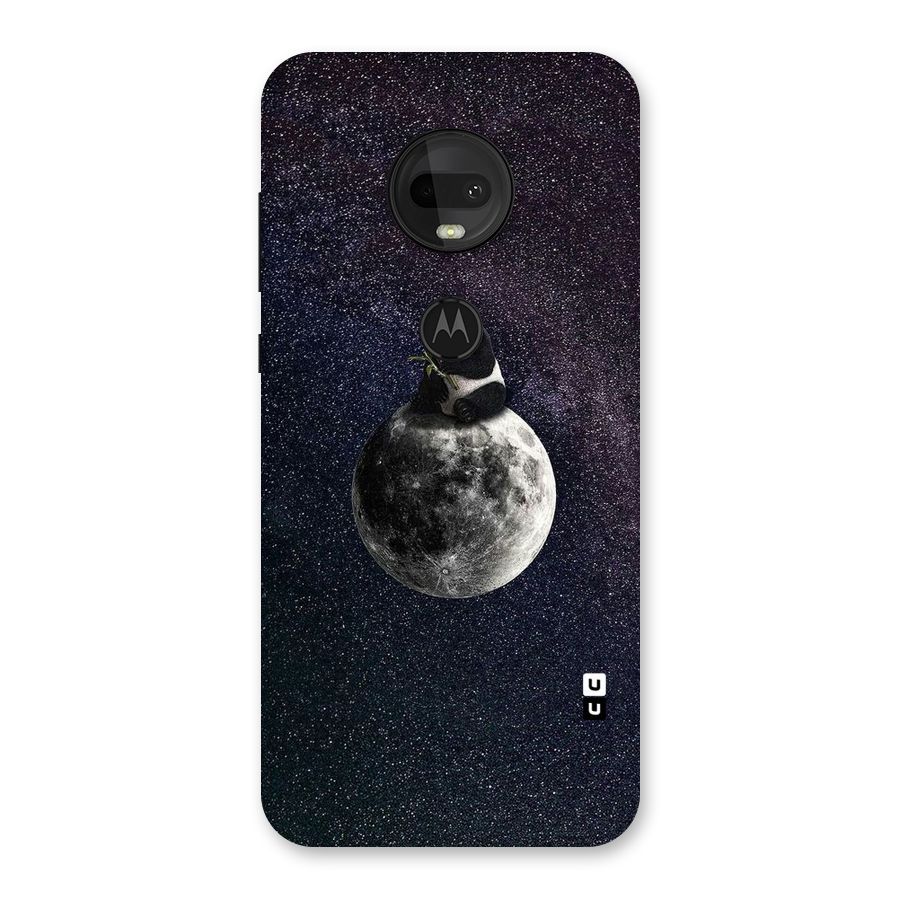 Panda Space Back Case for Moto G7