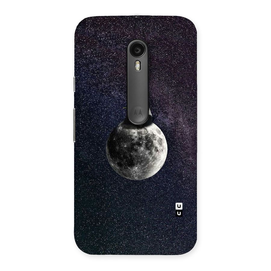 Panda Space Back Case for Moto G Turbo