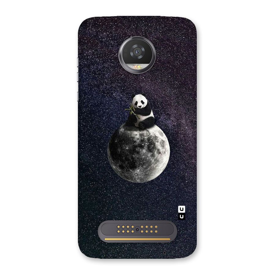 Panda Space Back Case for Moto Z2 Play