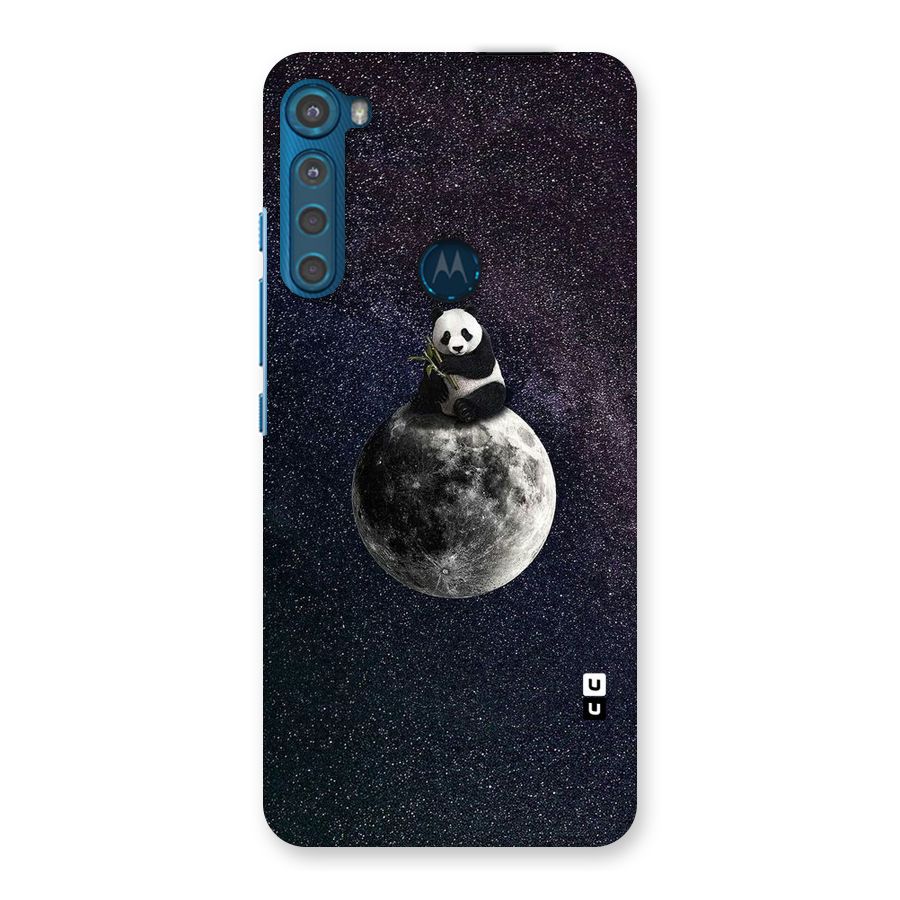 Panda Space Back Case for Motorola One Fusion Plus