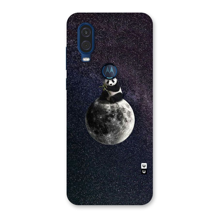 Panda Space Back Case for Motorola One Vision