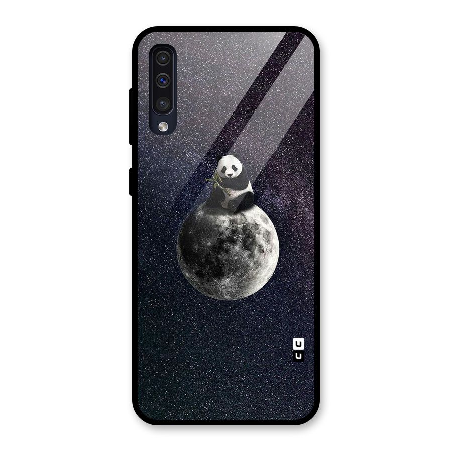 Panda Space Glass Back Case for Galaxy A30s