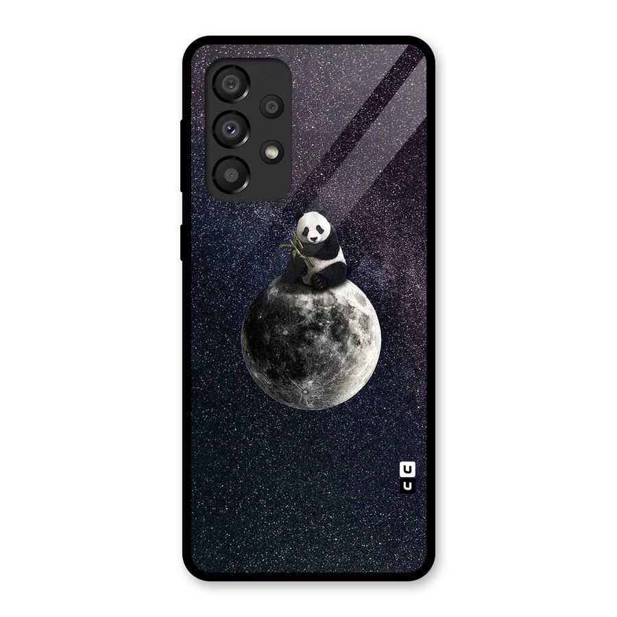 Panda Space Glass Back Case for Galaxy A33 5G