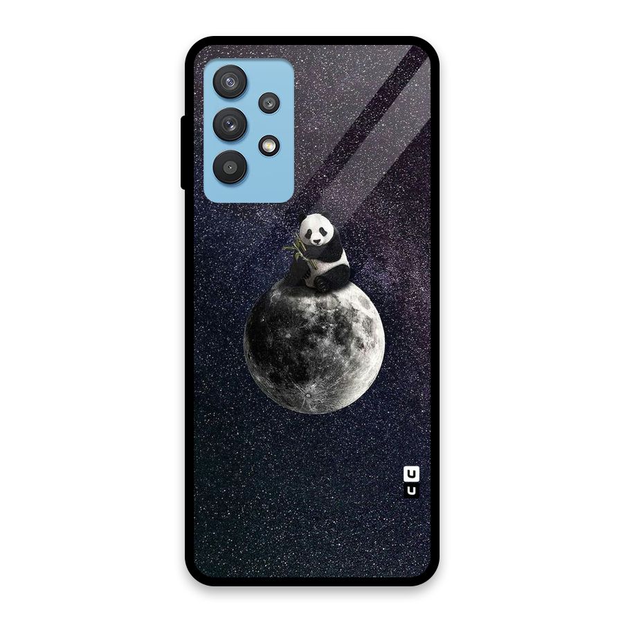 Panda Space Glass Back Case for Galaxy M32 5G
