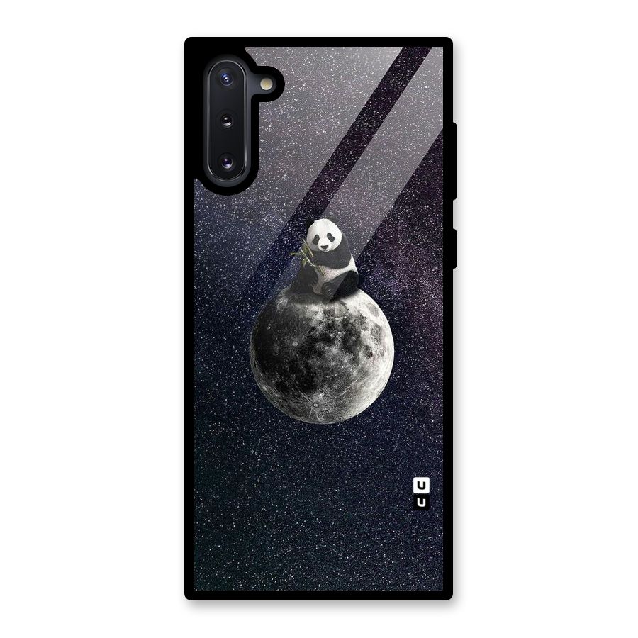 Panda Space Glass Back Case for Galaxy Note 10