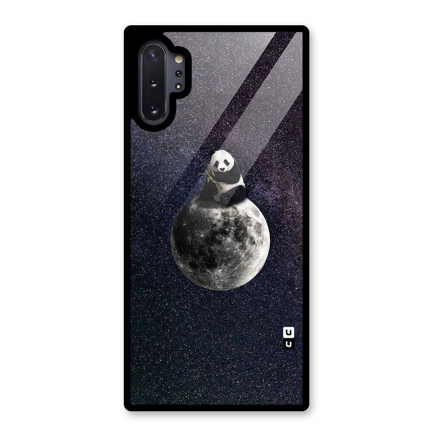 Panda Space Glass Back Case for Galaxy Note 10 Plus