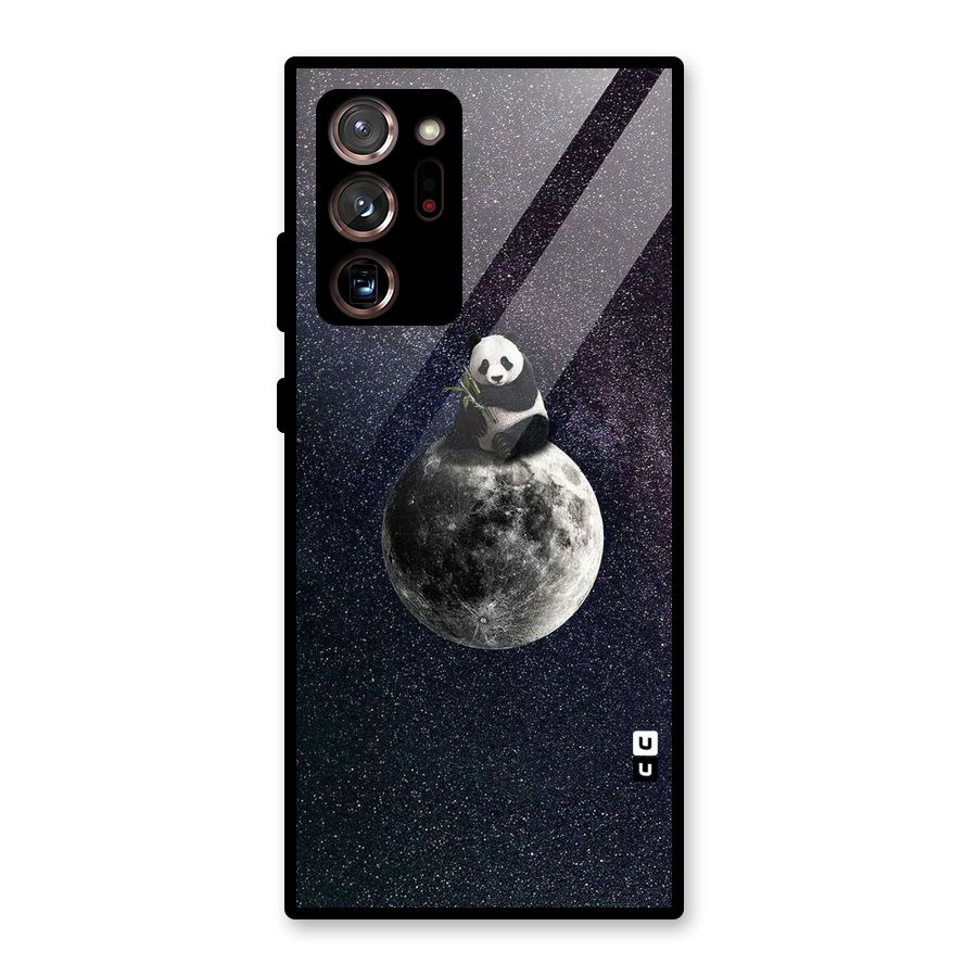 Panda Space Glass Back Case for Galaxy Note 20 Ultra