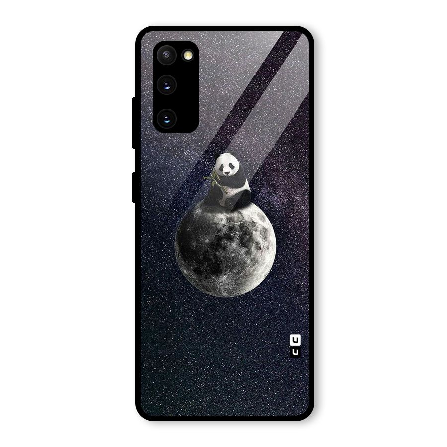Panda Space Glass Back Case for Galaxy S20 FE 5G