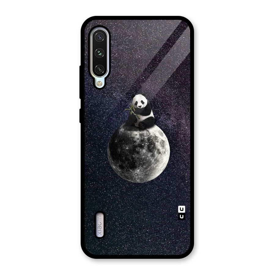Panda Space Glass Back Case for Mi A3