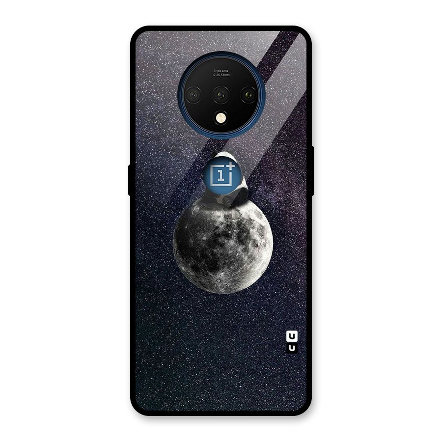 Panda Space Glass Back Case for OnePlus 7T