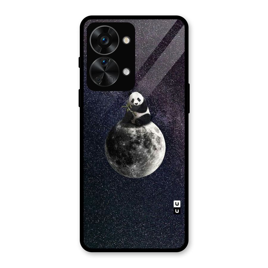 Panda Space Glass Back Case for OnePlus Nord 2T