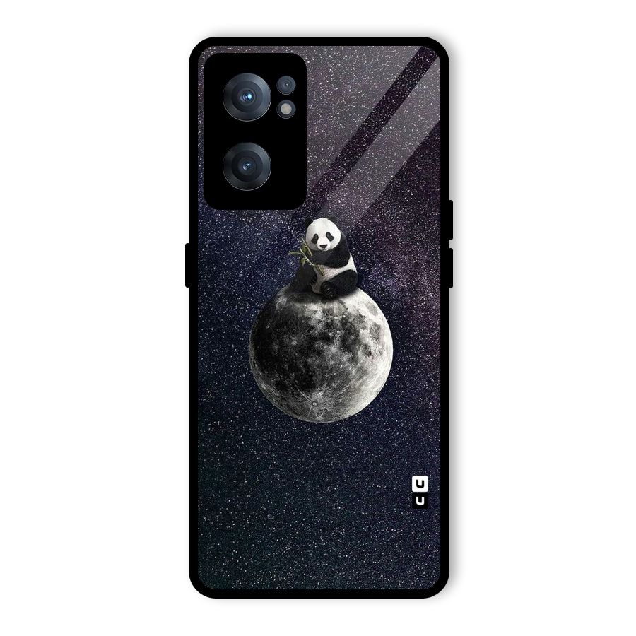 Panda Space Glass Back Case for OnePlus Nord CE 2 5G