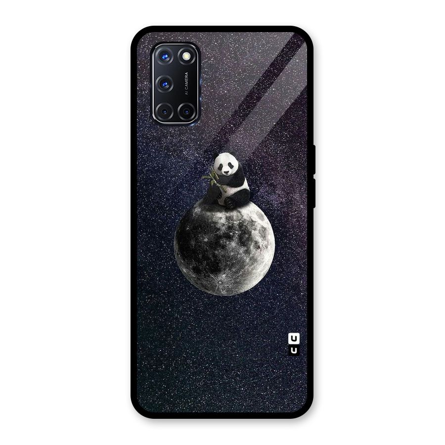 Panda Space Glass Back Case for Oppo A52