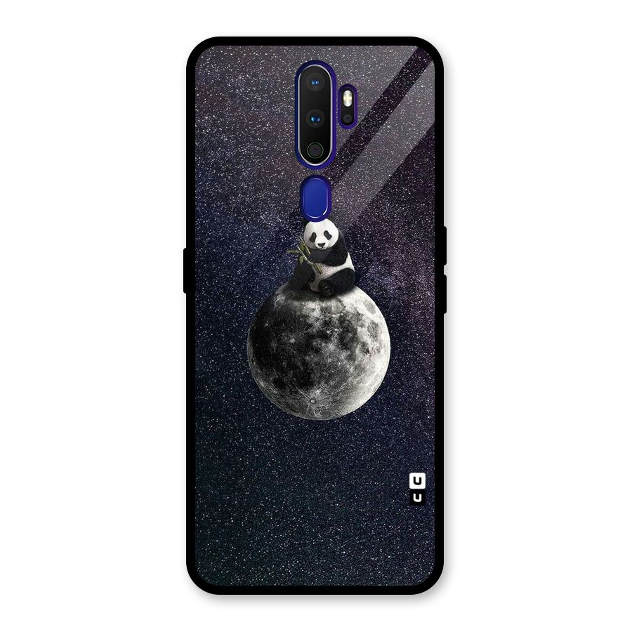 Panda Space Glass Back Case for Oppo A9 (2020)