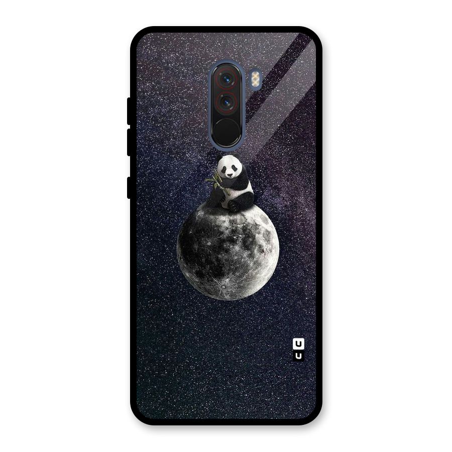 Panda Space Glass Back Case for Poco F1