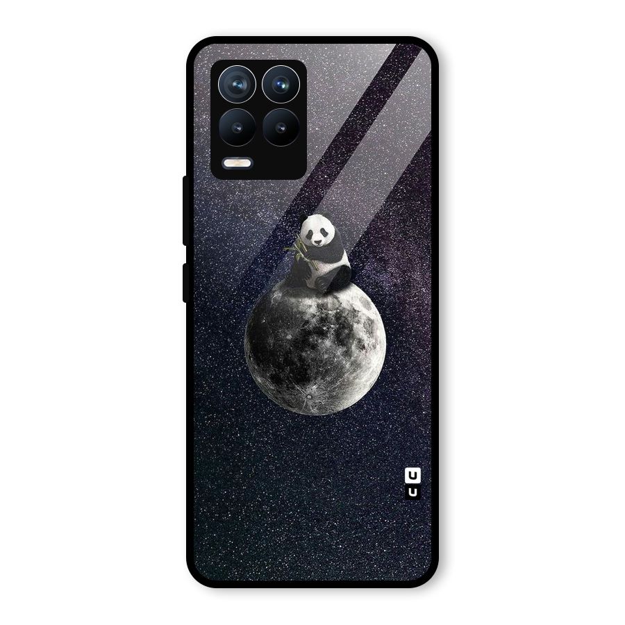Panda Space Glass Back Case for Realme 8 Pro
