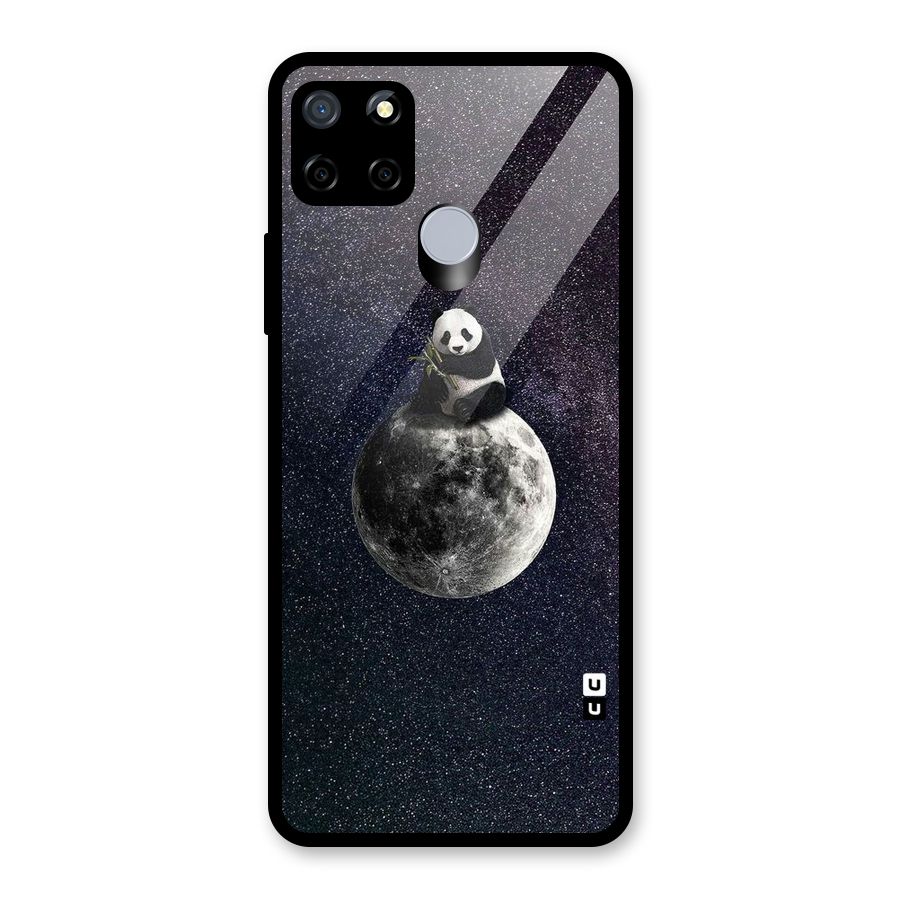 Panda Space Glass Back Case for Realme C12