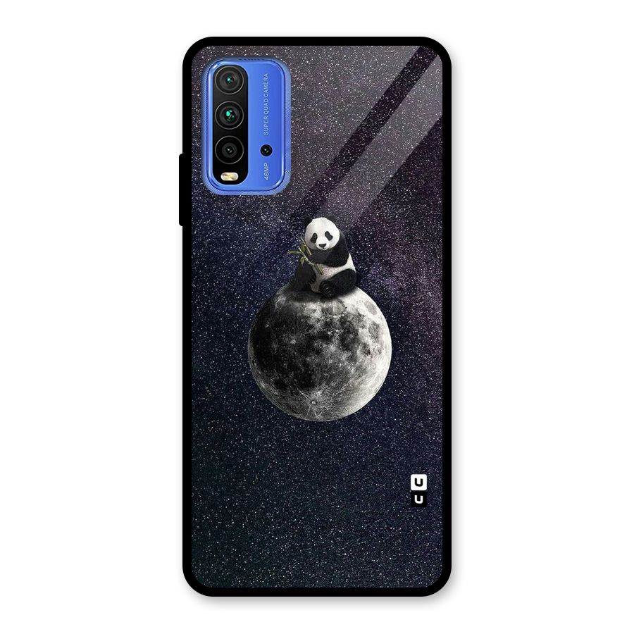 Panda Space Glass Back Case for Redmi 9 Power