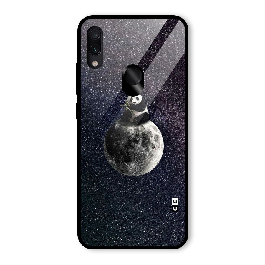 Panda Space Glass Back Case for Redmi Note 7 Pro
