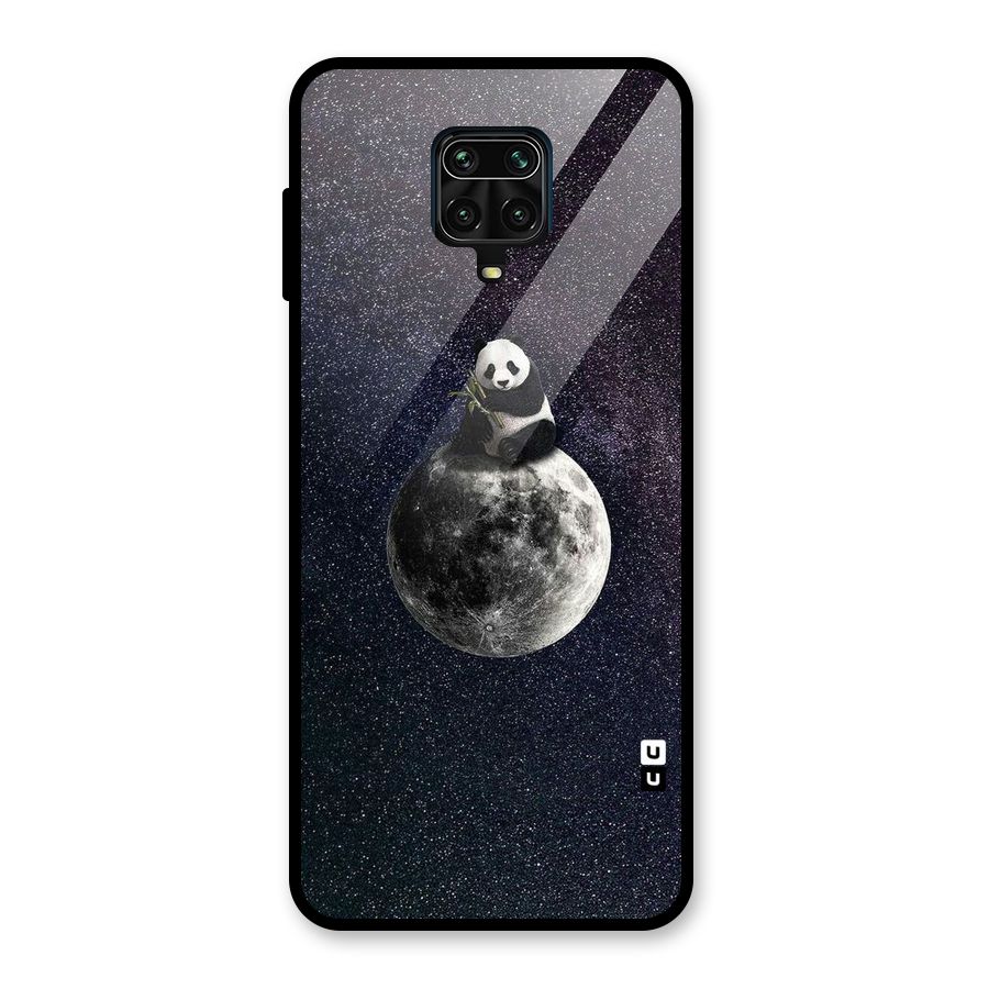 Panda Space Glass Back Case for Redmi Note 9 Pro Max