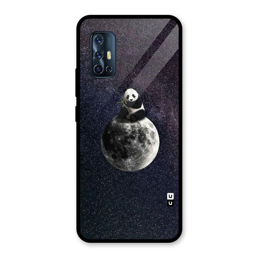Panda Space Glass Back Case for Vivo V17