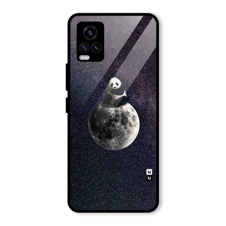 Panda Space Glass Back Case for Vivo V20