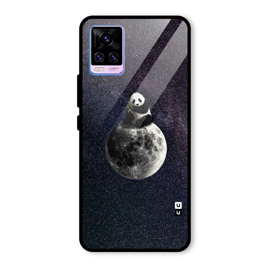 Panda Space Glass Back Case for Vivo V20 Pro